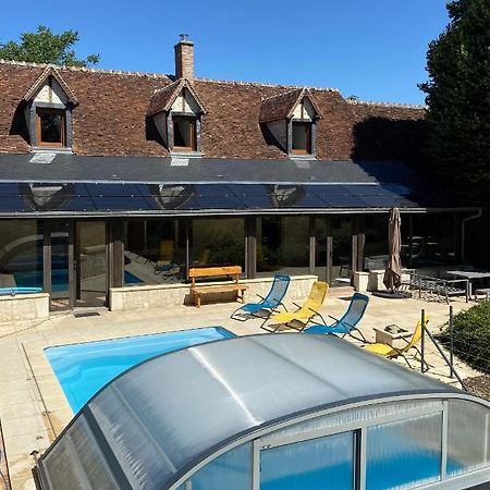 La Charmeraie : Gite De Charme, Piscine Et Spa Thésée Eksteriør bilde