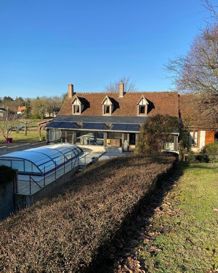 La Charmeraie : Gite De Charme, Piscine Et Spa Thésée Eksteriør bilde