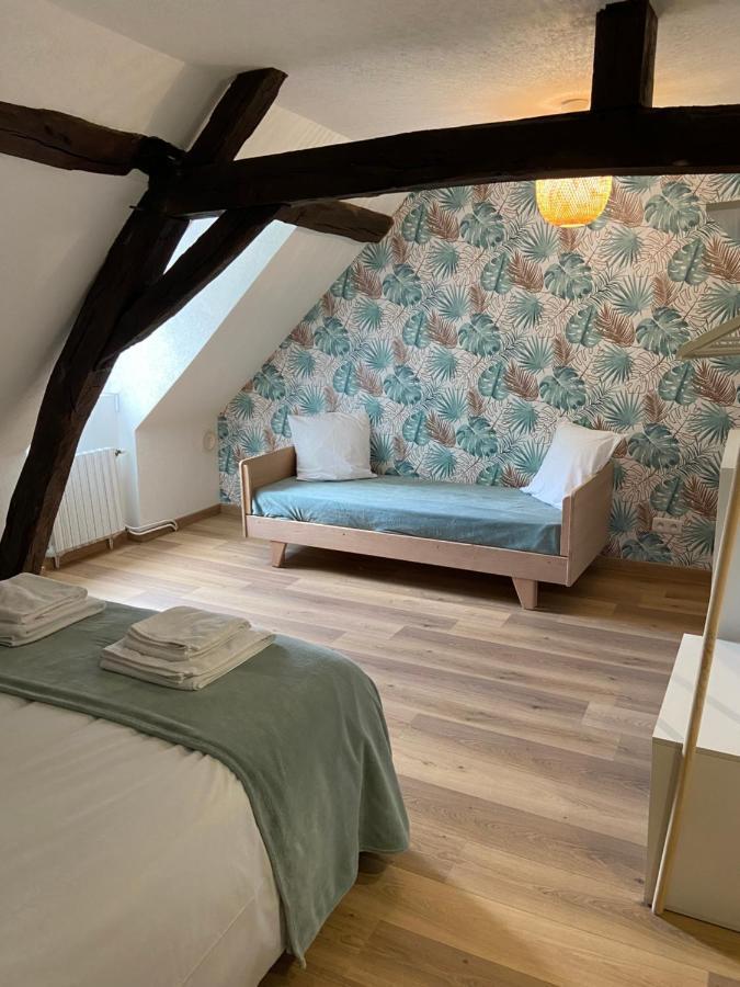 La Charmeraie : Gite De Charme, Piscine Et Spa Thésée Eksteriør bilde